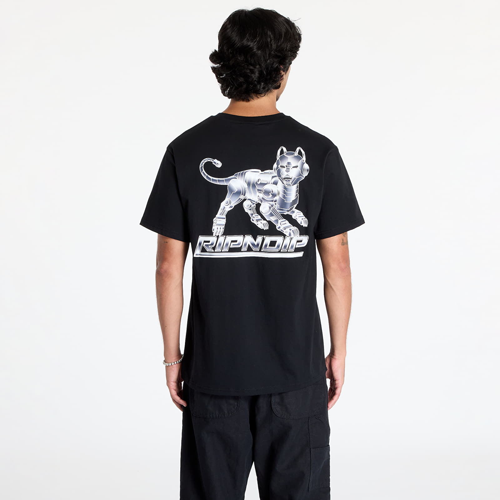 Férfi pólok RIPNDIP Robo Nerm Tee Black