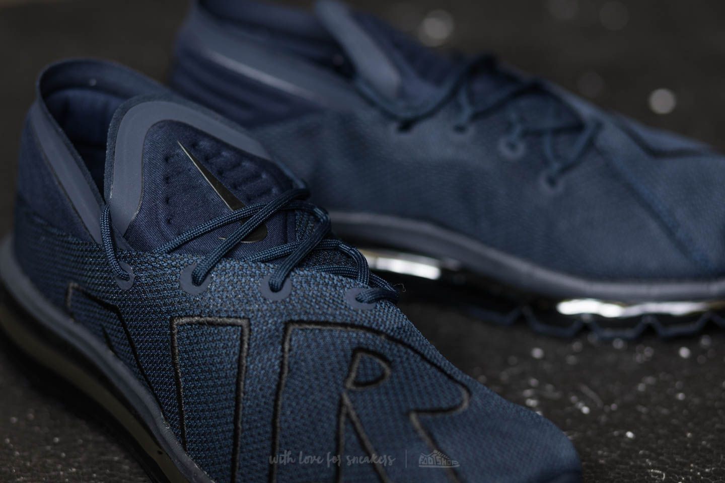 Men s shoes Nike Air Max Flair Obsidian Black Obsidian Footshop