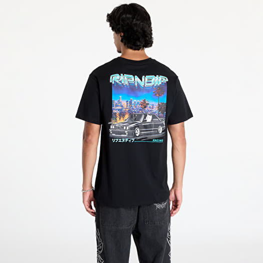 Men's T-shirts RIPNDIP Vroom Vroom Tee Black | Footshop