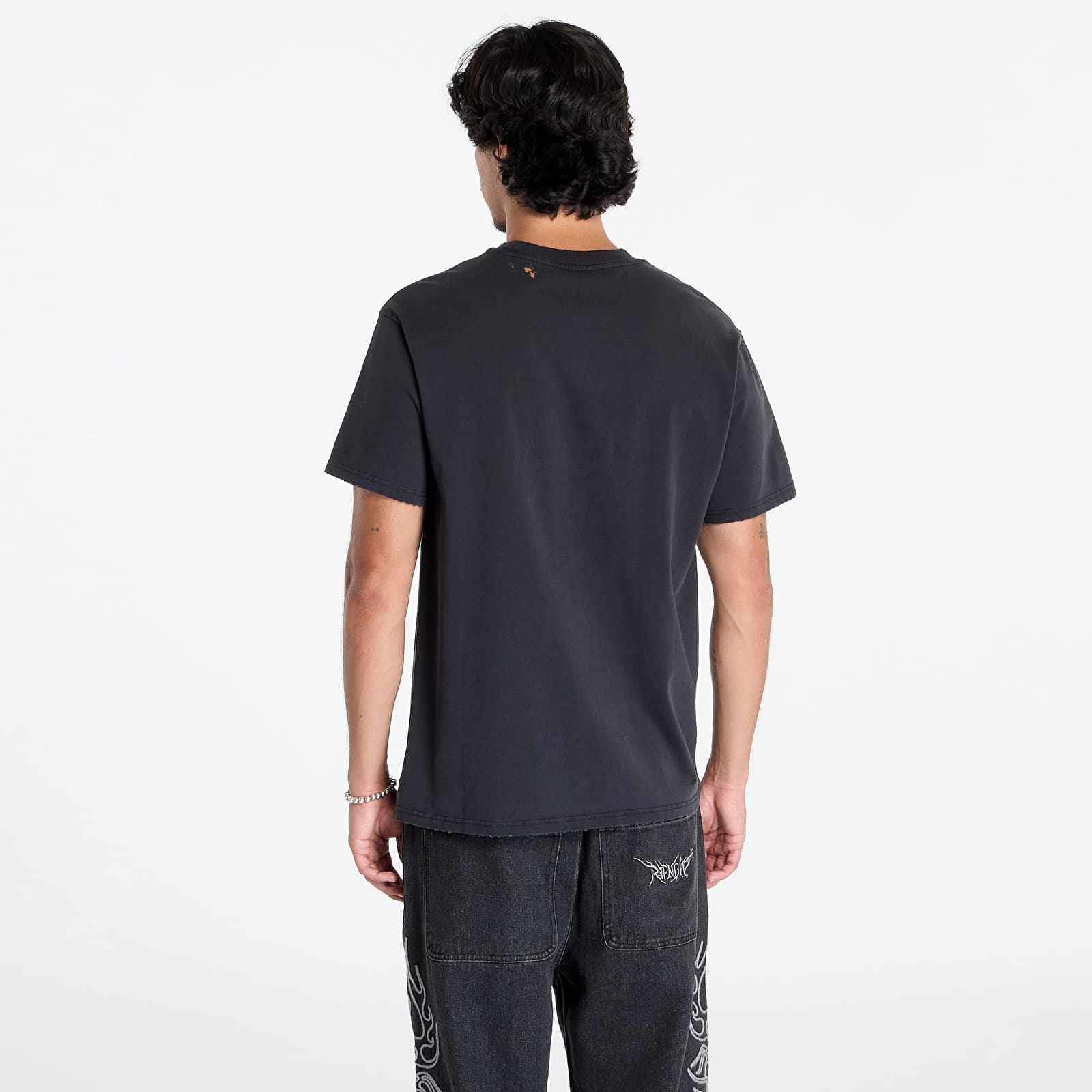 Férfi pólok RIPNDIP Fire Spirit Tee Black