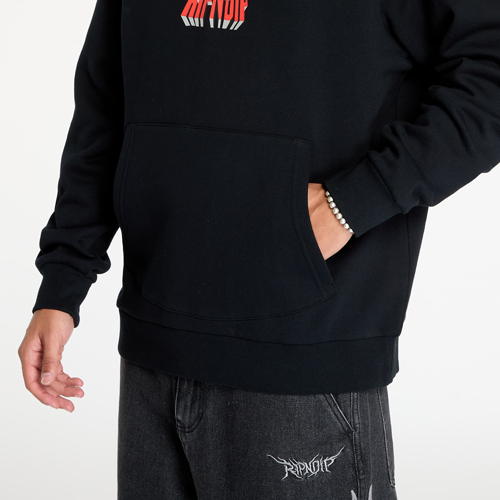 Hoodies für Männer RIPNDIP Tomorrowland Hoodie Black