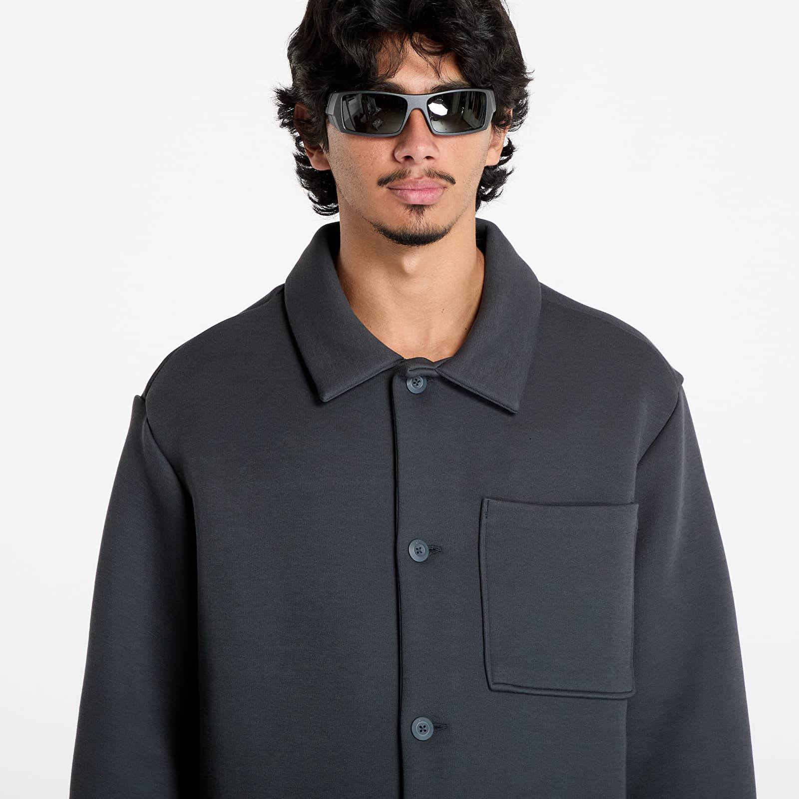 Jakas Nike Tech Fleece Shacket Anthracite/ Anthracite