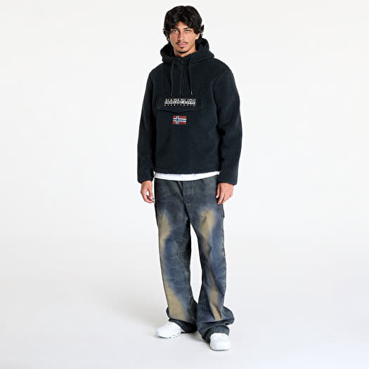 Napapijri T-Burgee Curly Hoodie Black | Footshop