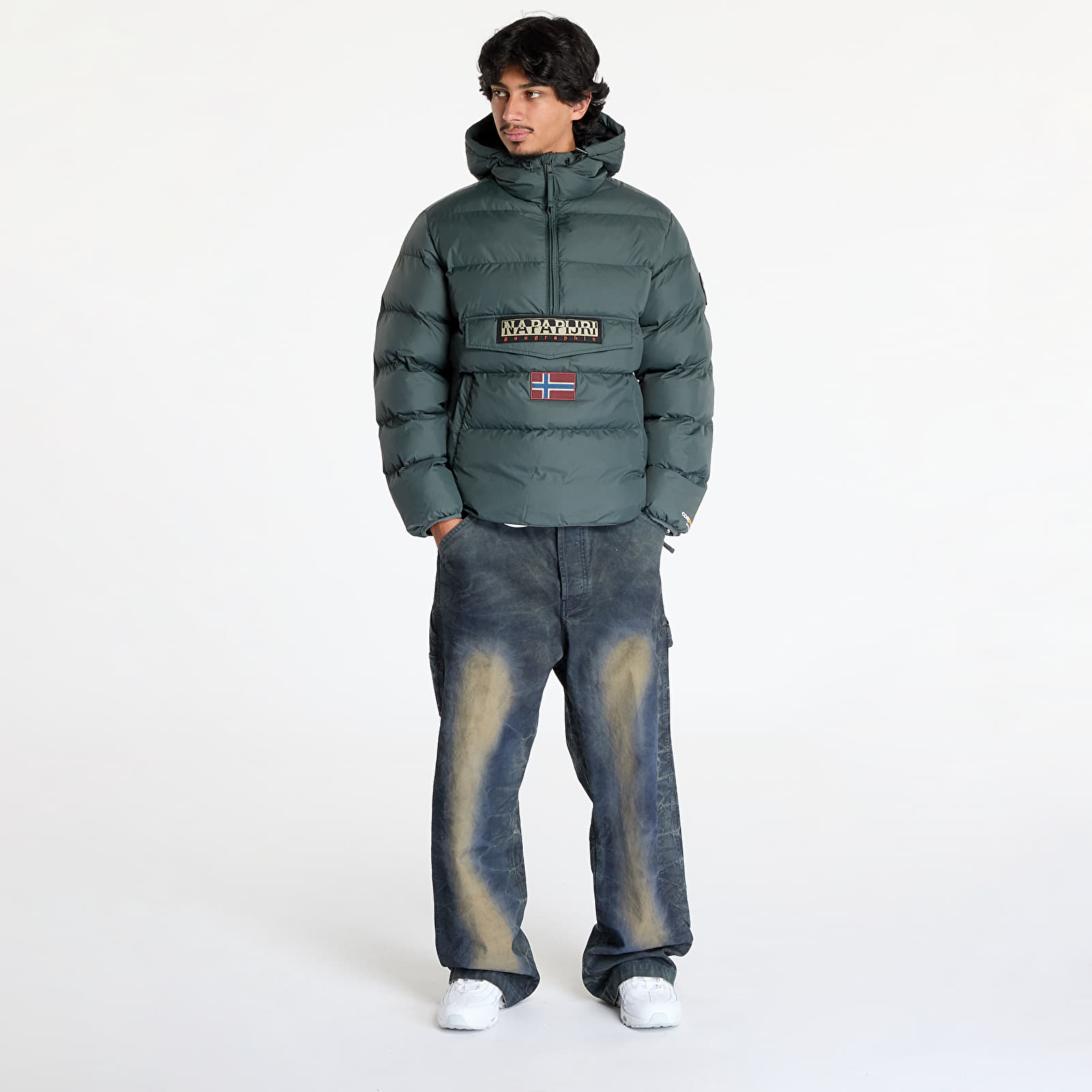 Herrenjacken Napapijri Rainforest Op Winter Puffer Jacket Green Urban