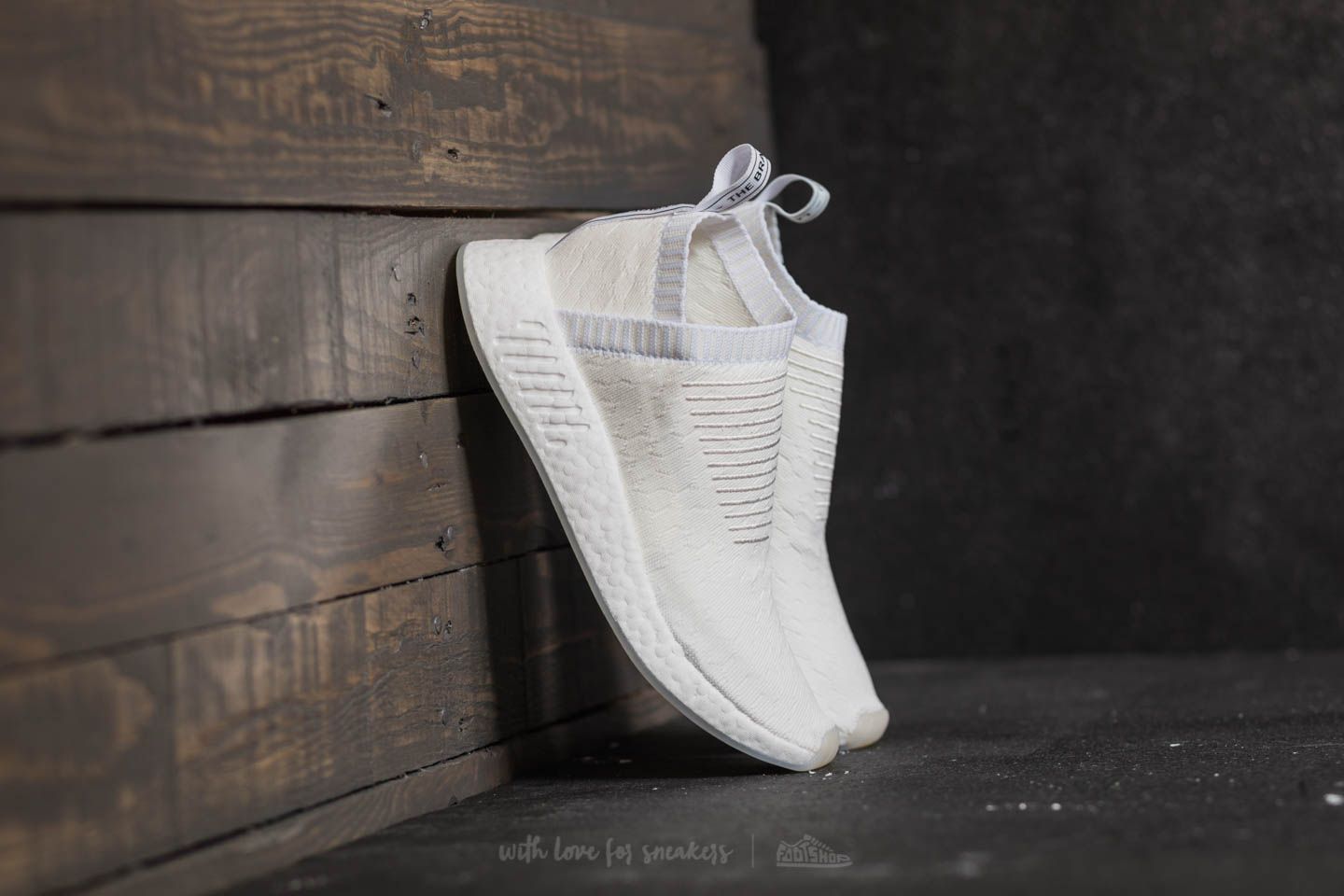 Adidas nmd cs2 shop w scarpa bianco argento