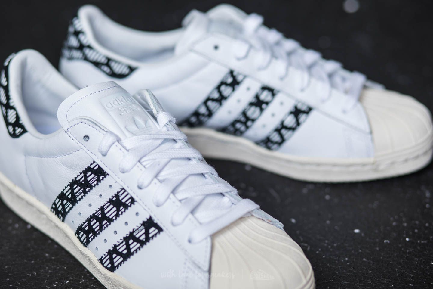 Adidas originals womens superstar 80s trainers footwear white/footwear white/off white discount