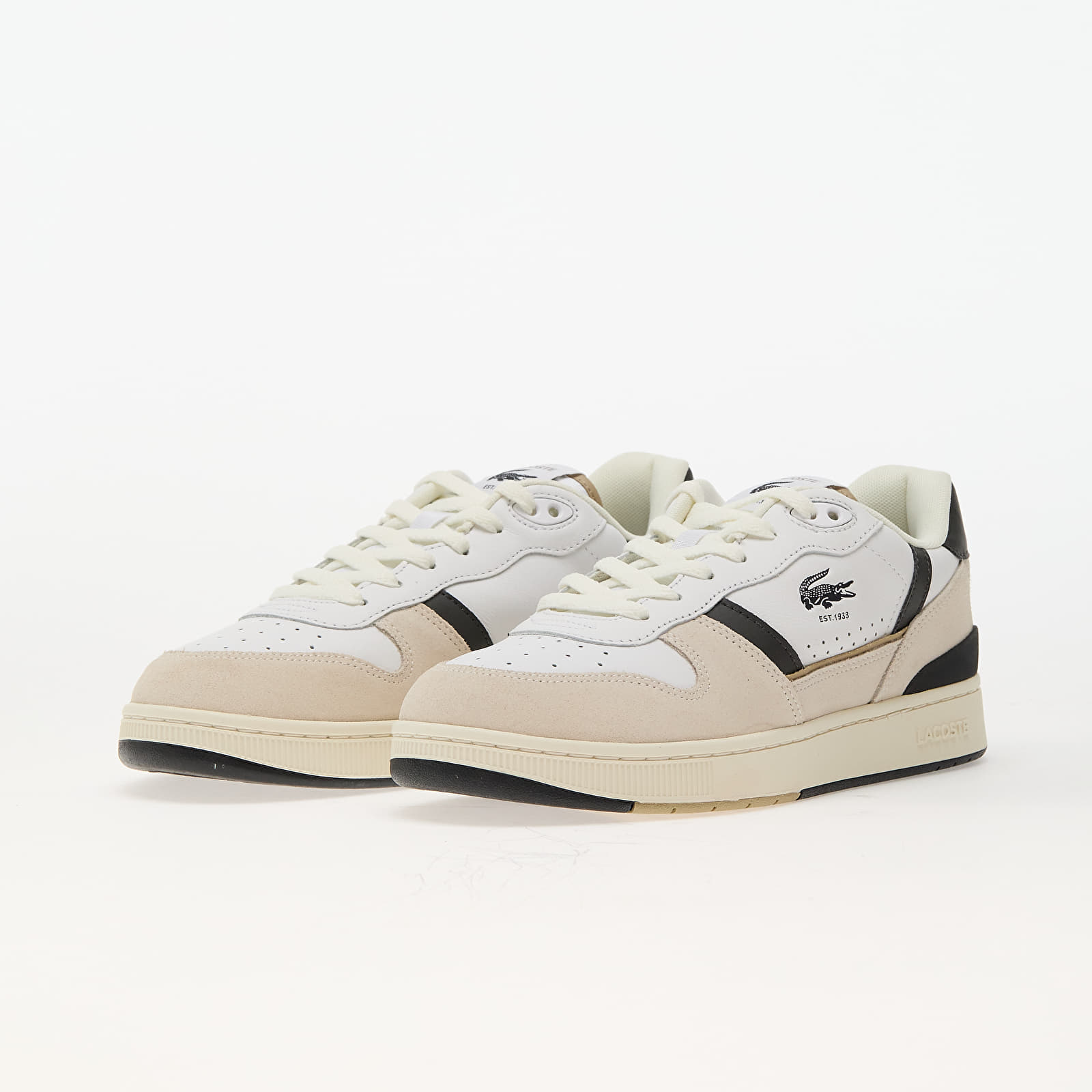 Herren Sneaker und Schuhe LACOSTE T-Clip Set White