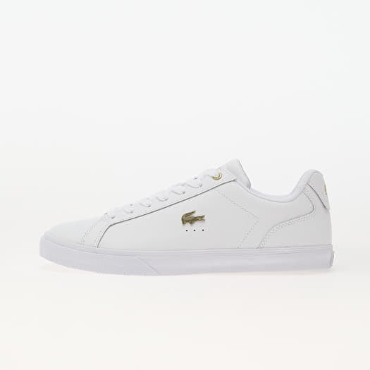 Chaussure lacoste doré store