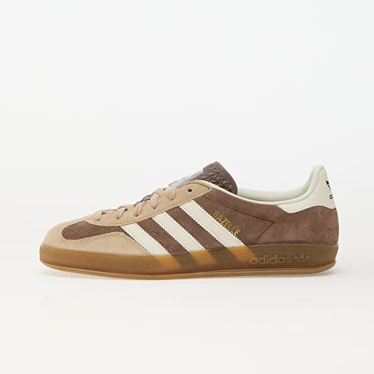 Chaussures et baskets homme adidas Gazelle Indoor Earth Strata Ftw White Magic Beige Footshop