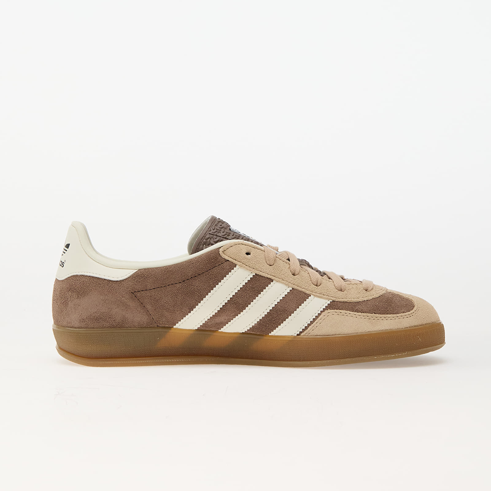 Scarpe uomo adidas Gazelle Indoor Earth Strata Ftw White Magic Beige Footshop