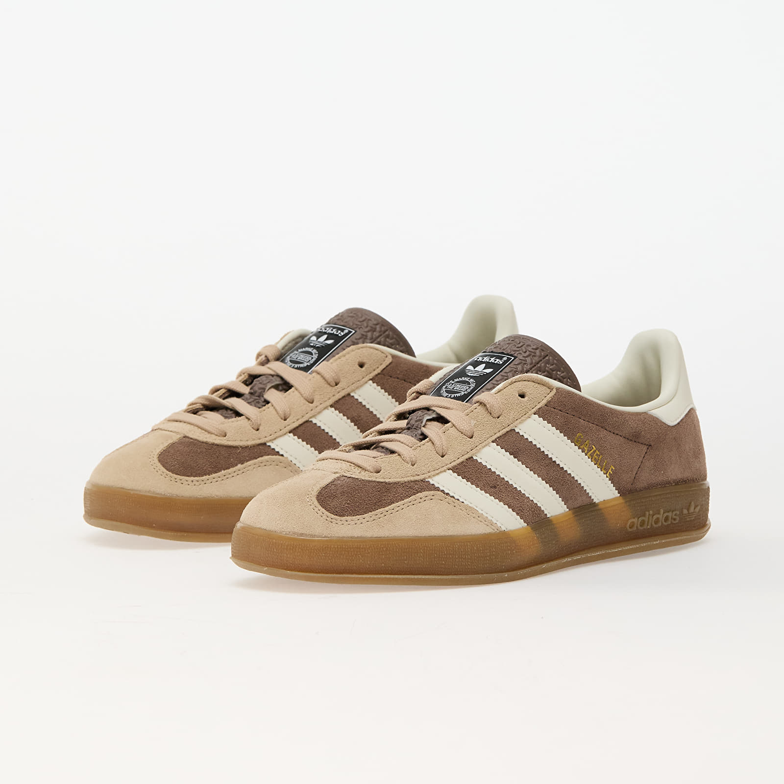 Men's shoes adidas Gazelle Indoor Earth Strata/ Ftw White/ Magic Beige