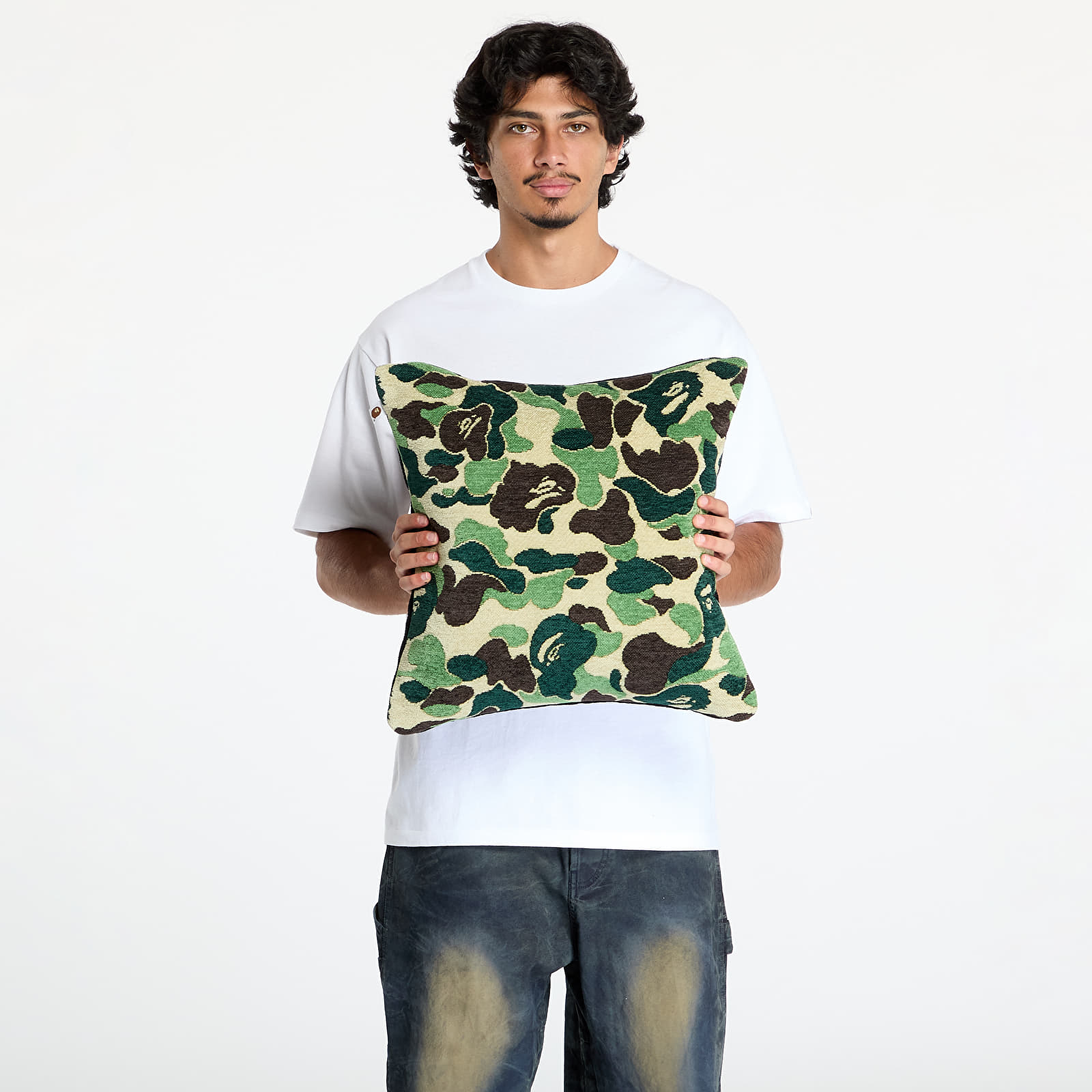 Other accessories A BATHING APE Abc Camo Cushion M Green