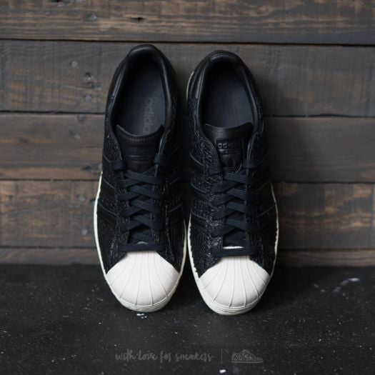 Adidas superstar 80s core black on sale