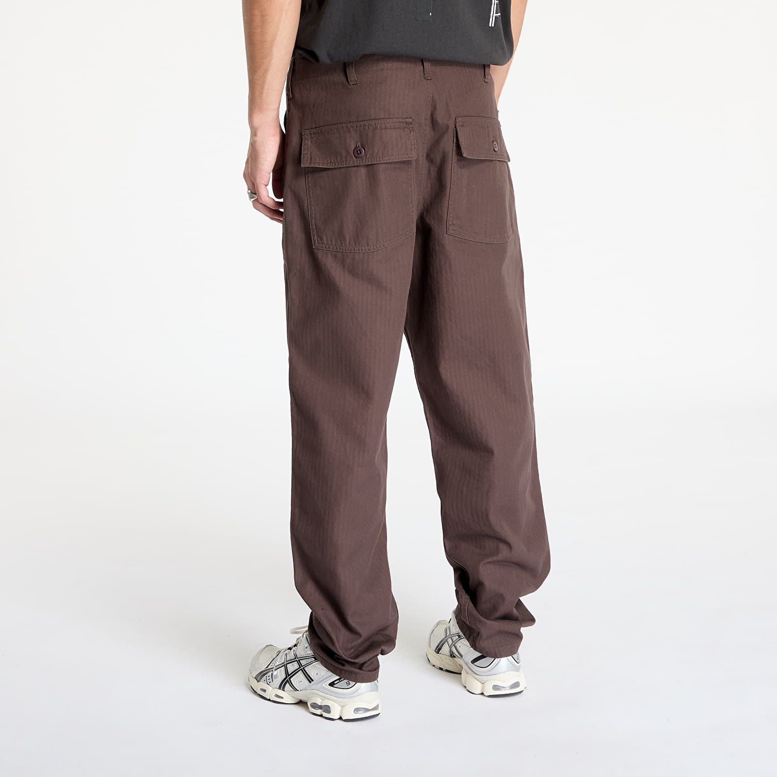 Nadrágok Nike Life Men's Fatigue Pants Baroque Brown/ Baroque Brown