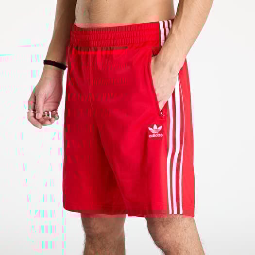 Adidas firebird shorts red deals