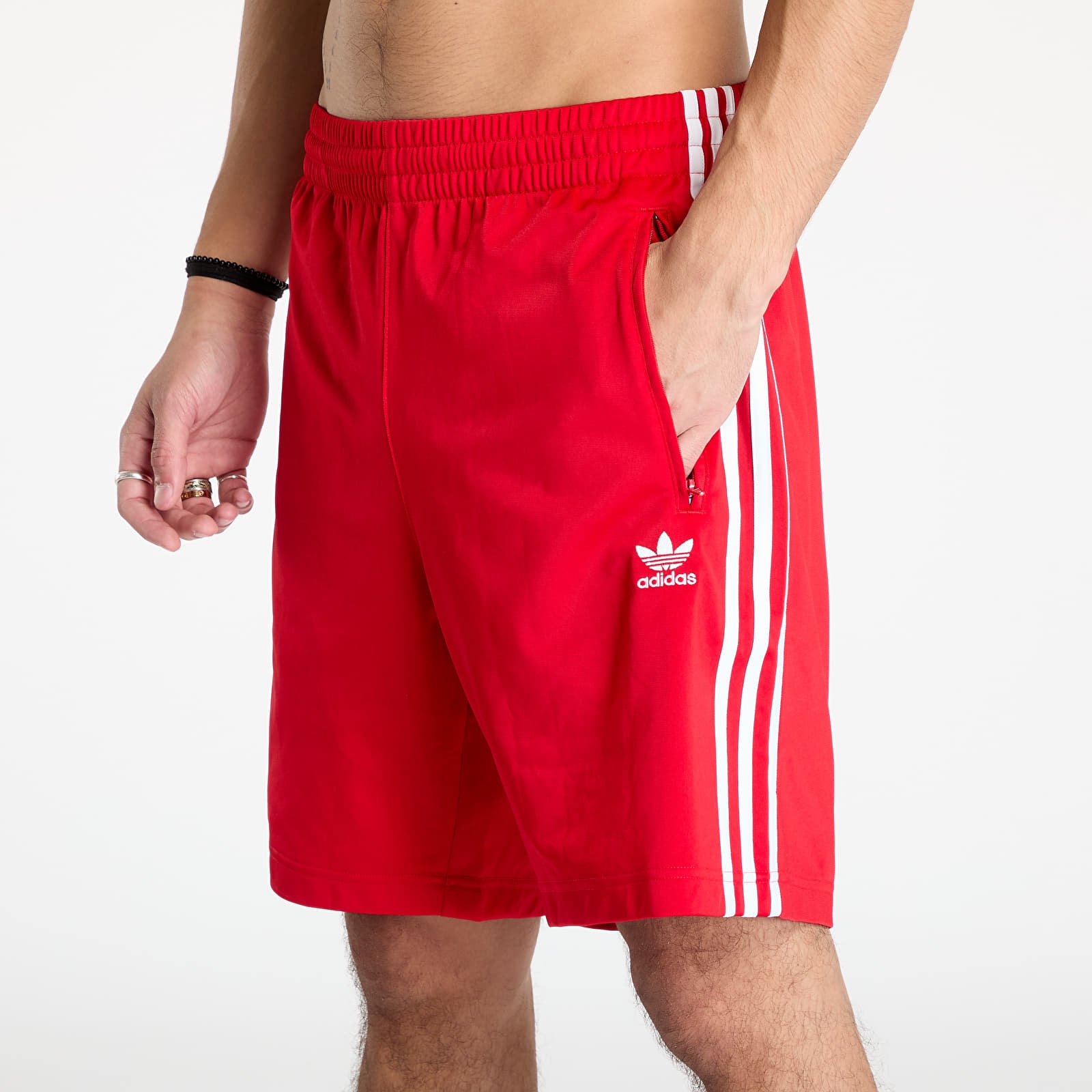 Shorts adidas Adicolor Firebird Shorts Better Scarlet/ White