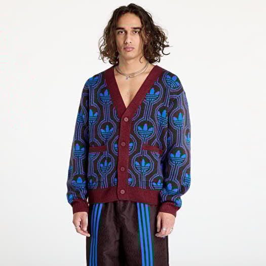 Sweaters adidas Knit Cardigan Shadow Red Blue Footshop