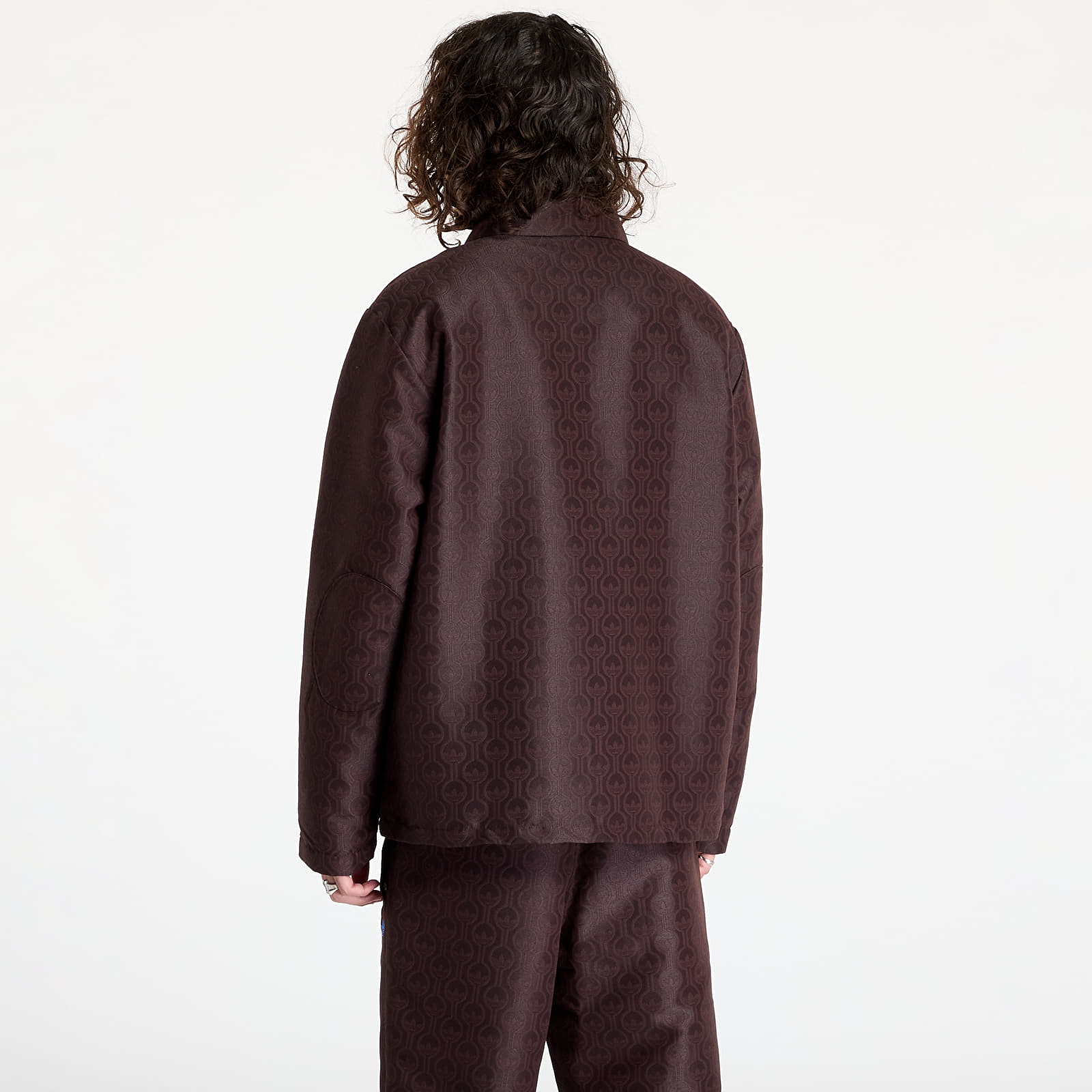 Pánské bundy adidas Club Jacket Shale Brown