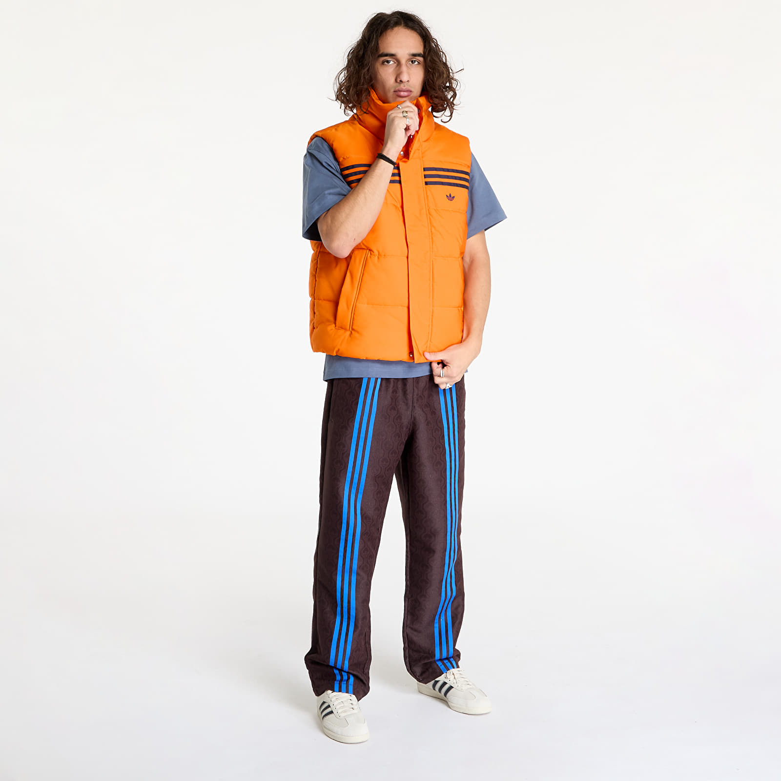 Westen adidas Club Gilet Vest Orange Footshop