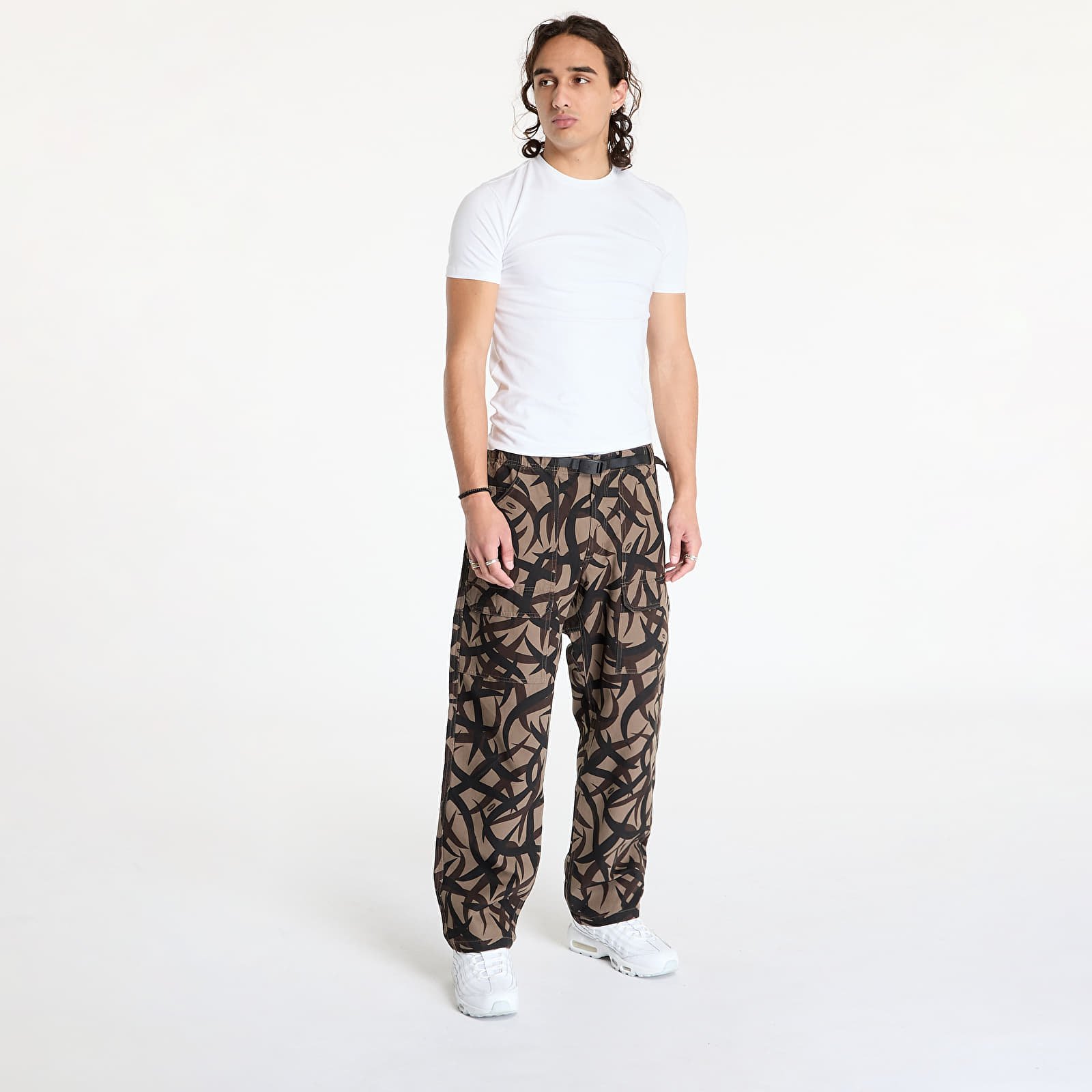 Bukser for menn Gramicci Canvas Eqt Pant Tribal Terra
