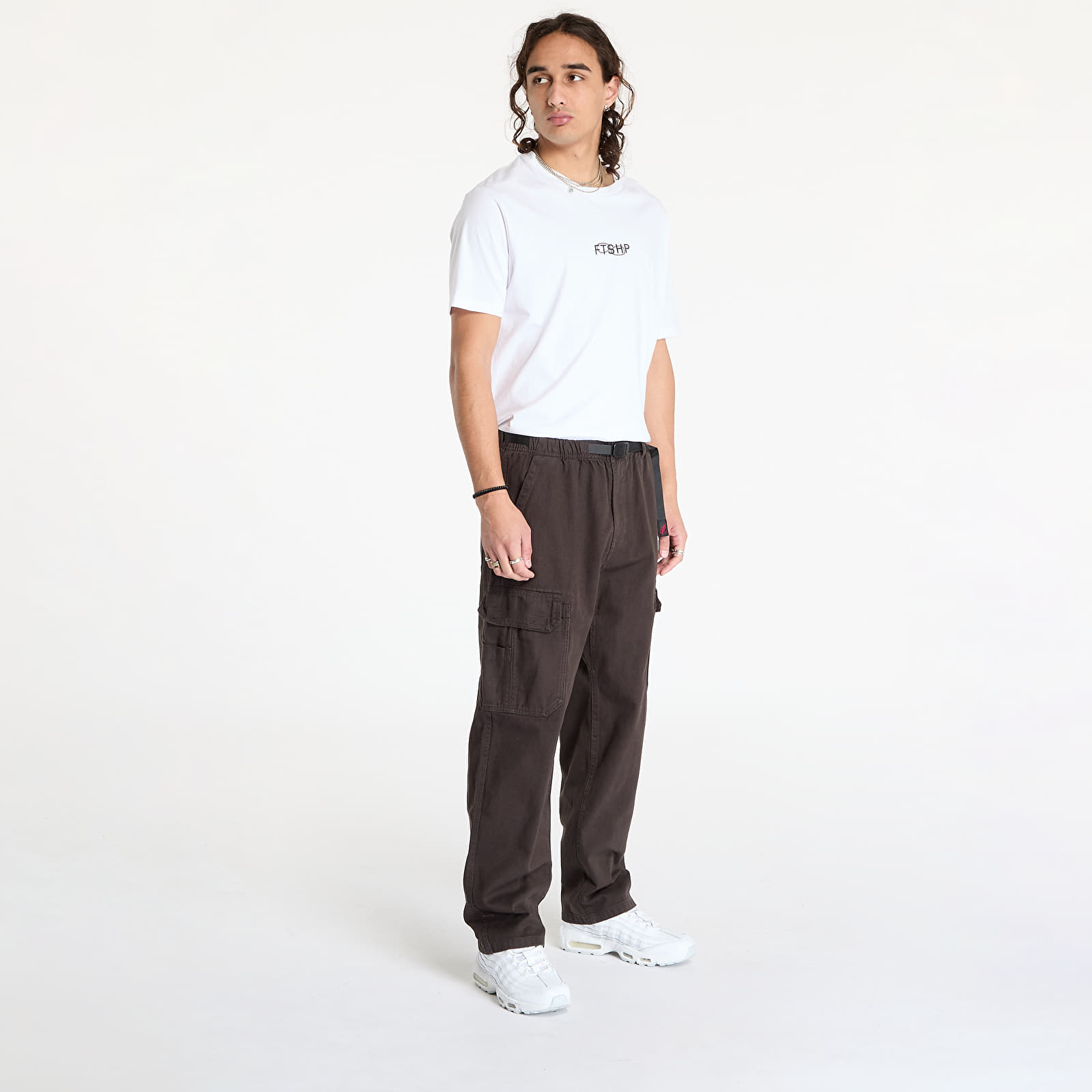 Men's trousers Gramicci Summit Cargo Pant Tobacco