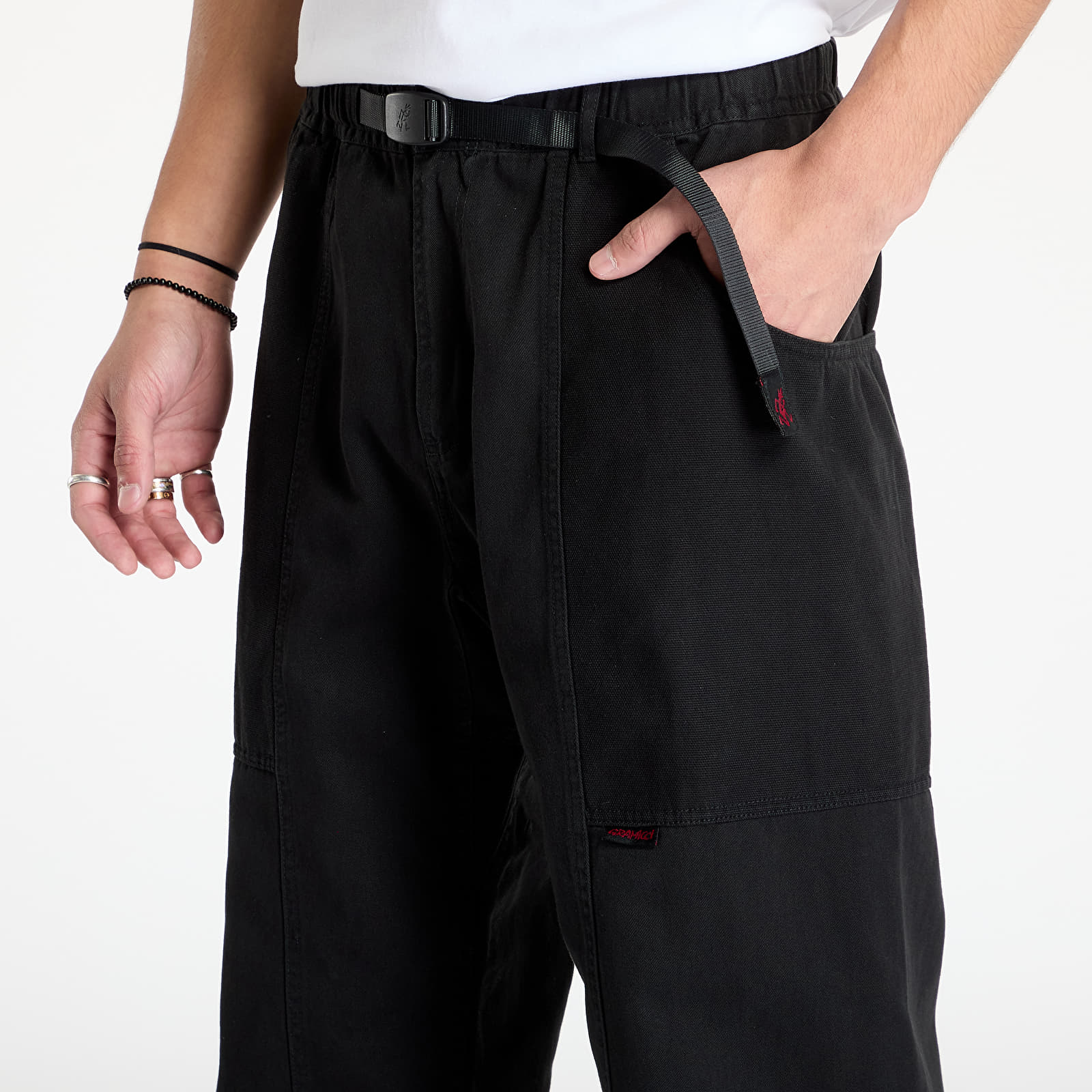 Džínsy a nohavice Gramicci Gadget Pant Black
