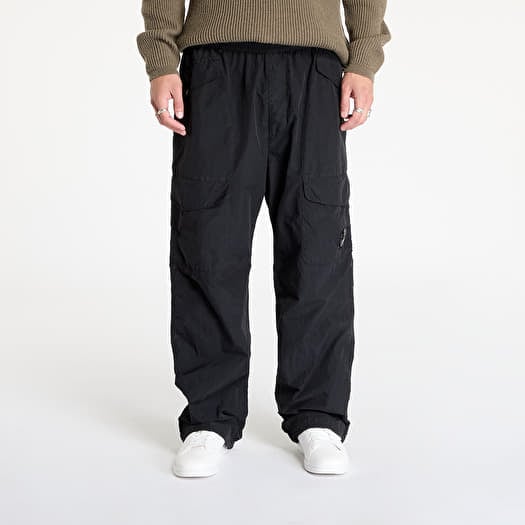 C.P. Company Flatt Nylon Loose Utility Pants Black