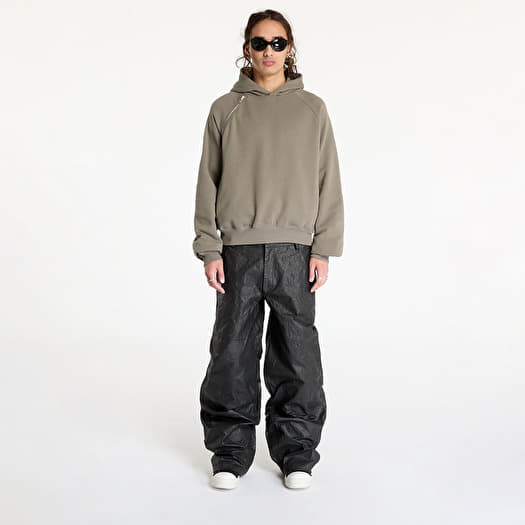 Men's hoodies HELIOT EMIL Sequence Zip Hoodie UNISEX Dusty Green