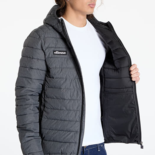 Men s jackets Ellesse Lombardy Padded Jacket Dark Grey Footshop