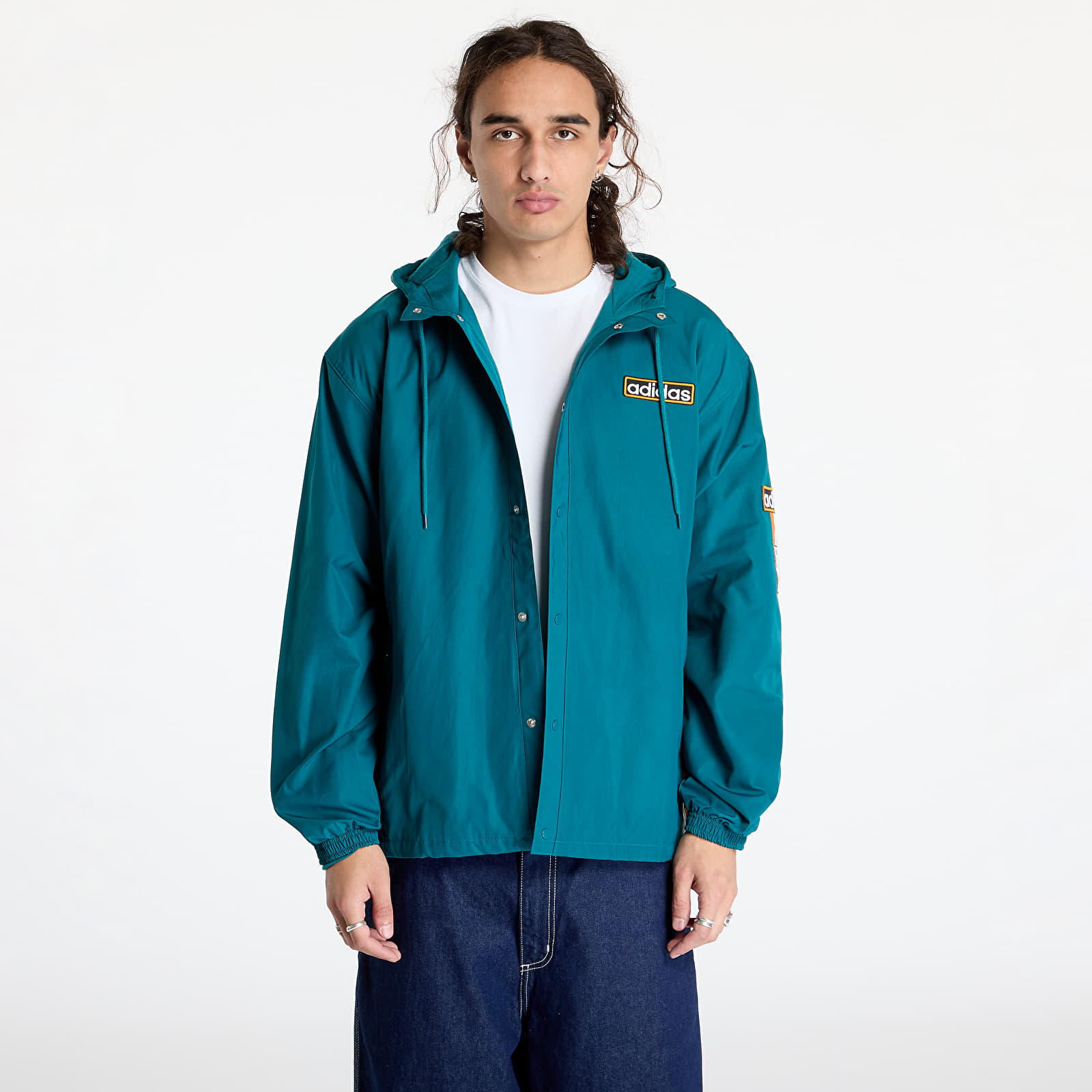 Men's jackets adidas Adibreak Windbreaker Legacy Teal