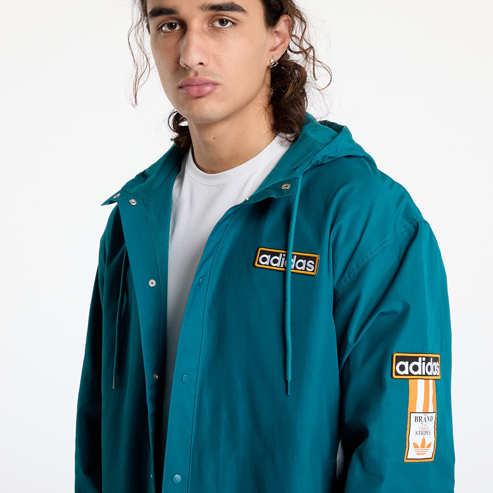 Pánské bundy adidas Adibreak Windbreaker Legacy Teal