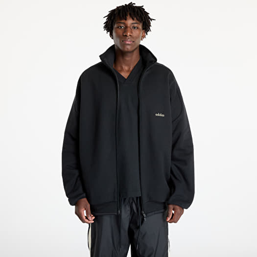 Adidas fleece track jacket store