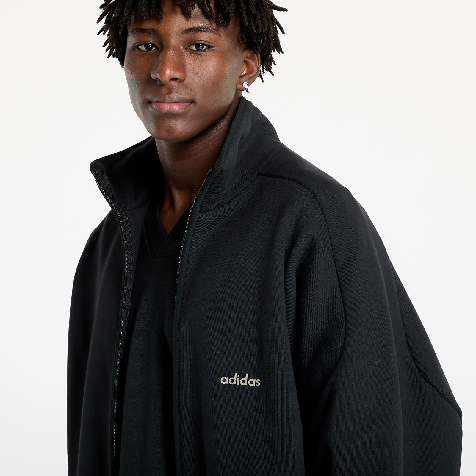 Vestes adidas x Fear Of God Athletics Fleece Track Jacket Black Footshop