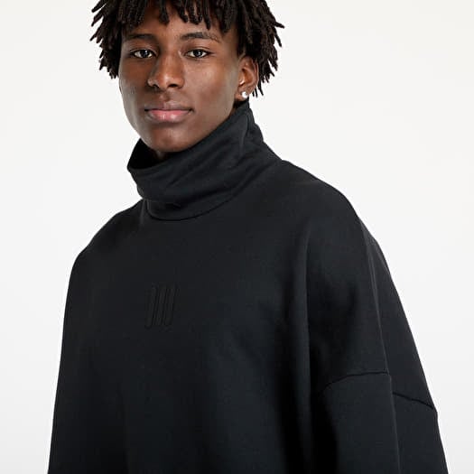 Felpe adidas x Fear Of God Athletics Fleece Mock Sweatshirt Black Footshop