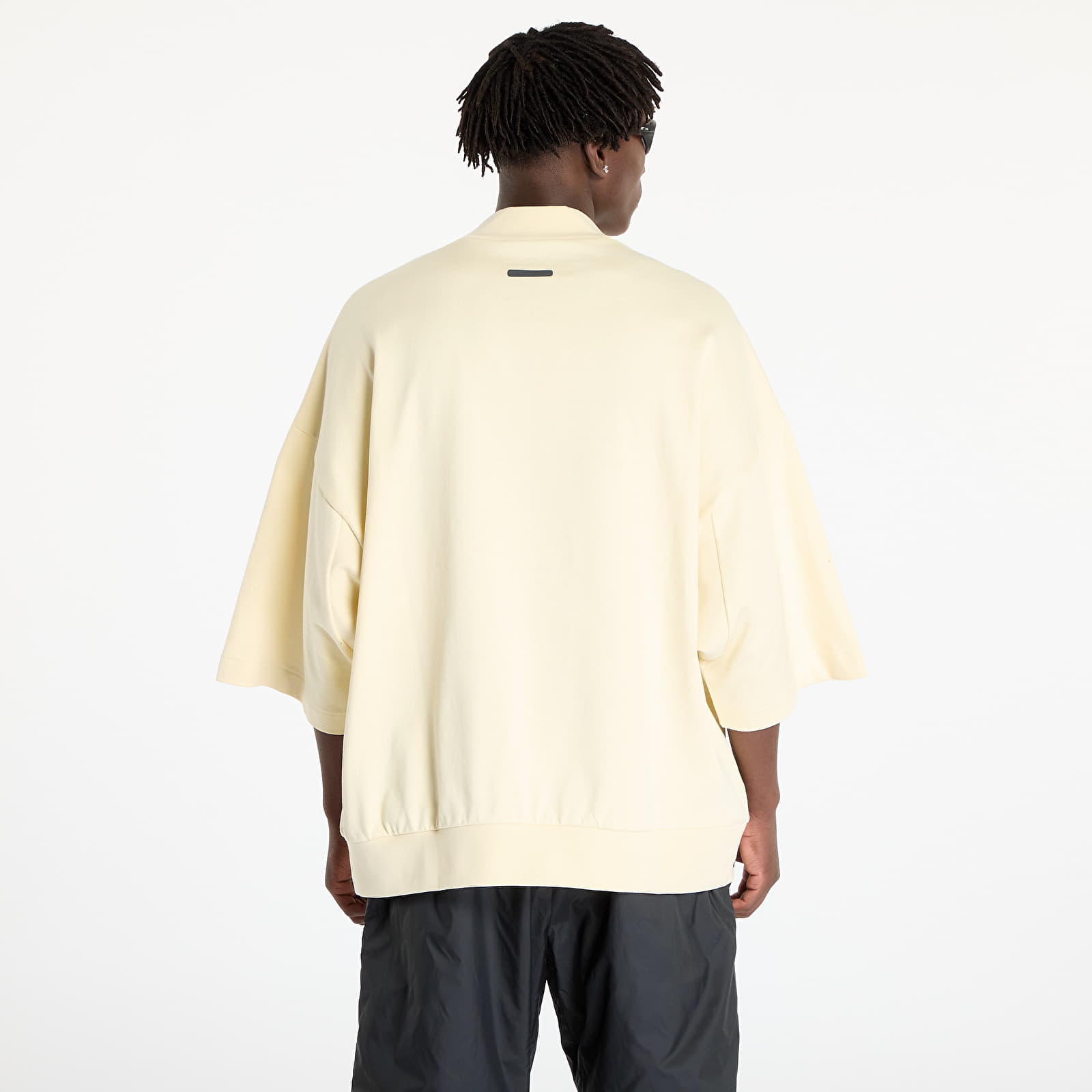 Férfi pólok adidas x Fear Of God Athletics Logo 3/4 Tee Pale Yellow