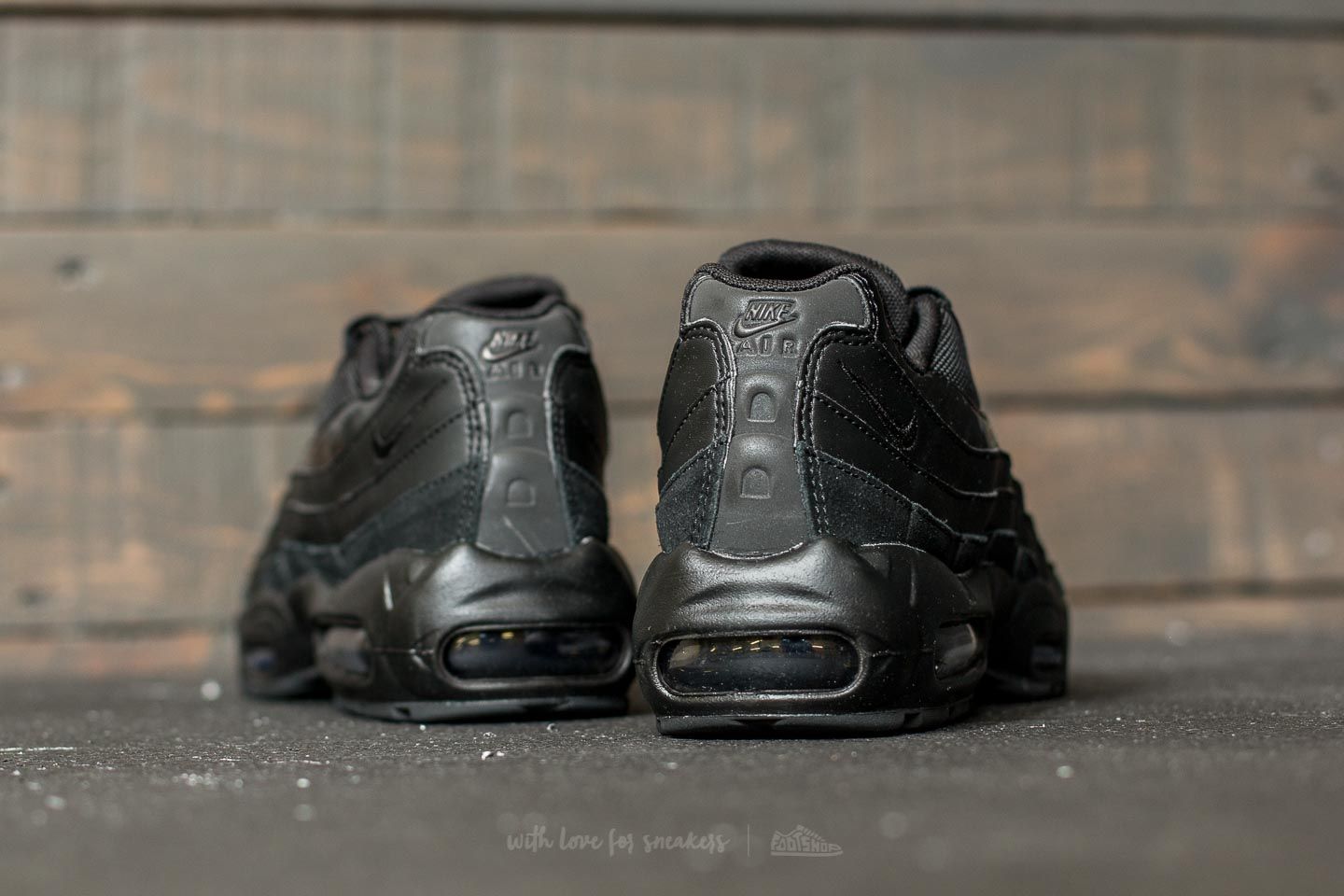 Încălțăminte și sneakerși pentru femei Nike Wmns Air Max 95 Black/ Black-Anthracite