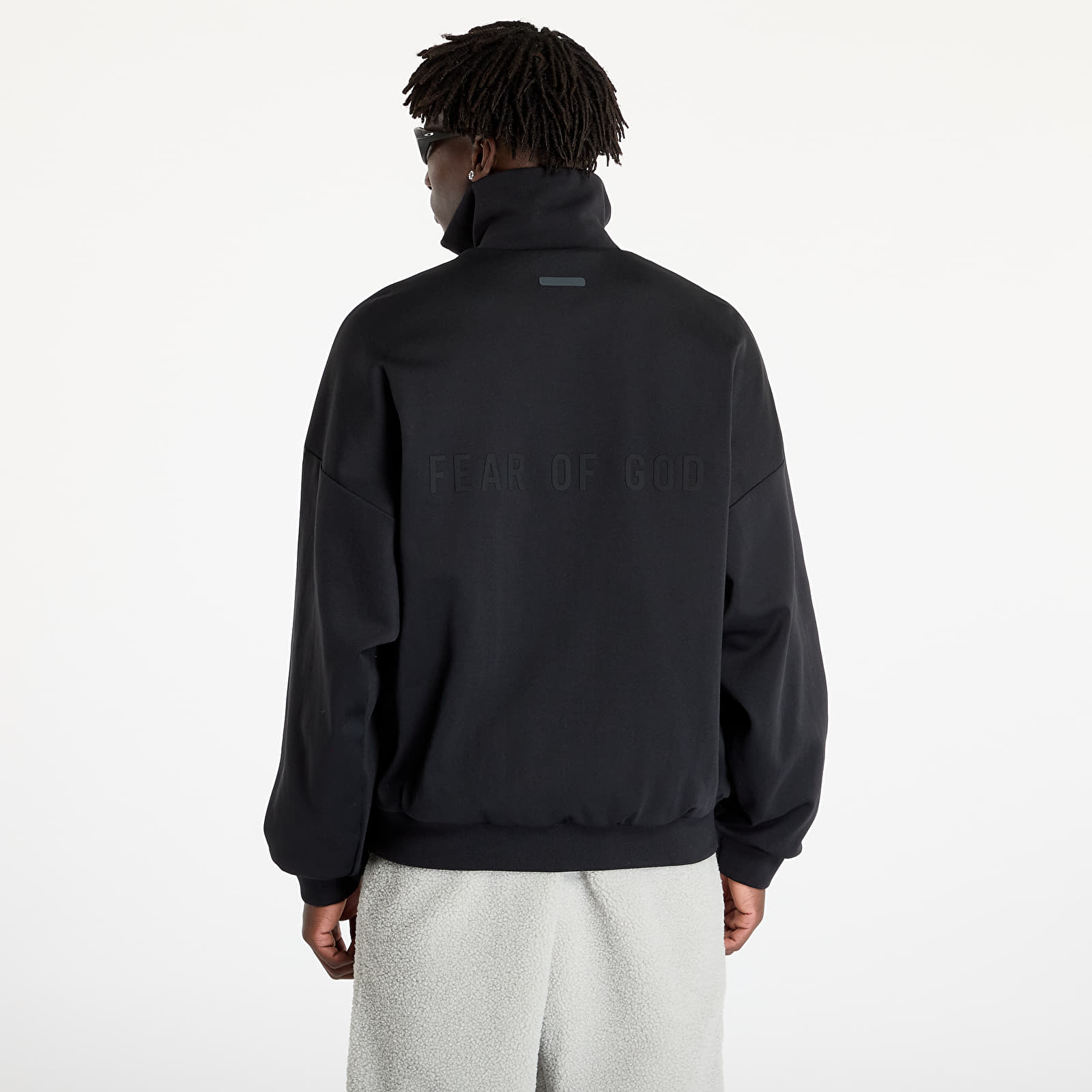 Men's hoodies adidas x Fear Of God Athletics Dry Tri 1/2 Zip Pullover Black