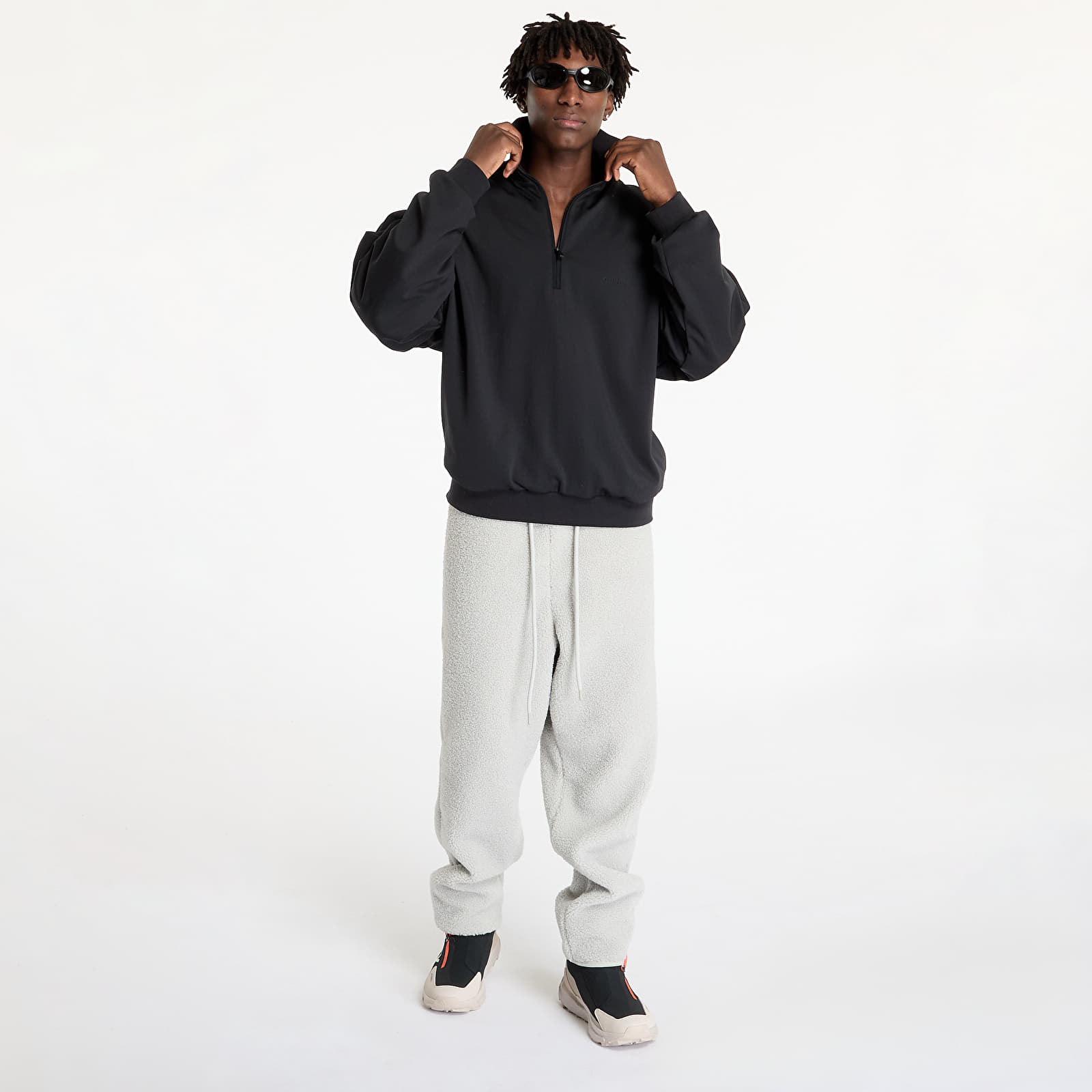 Men's hoodies adidas x Fear Of God Athletics Dry Tri 1/2 Zip Pullover Black