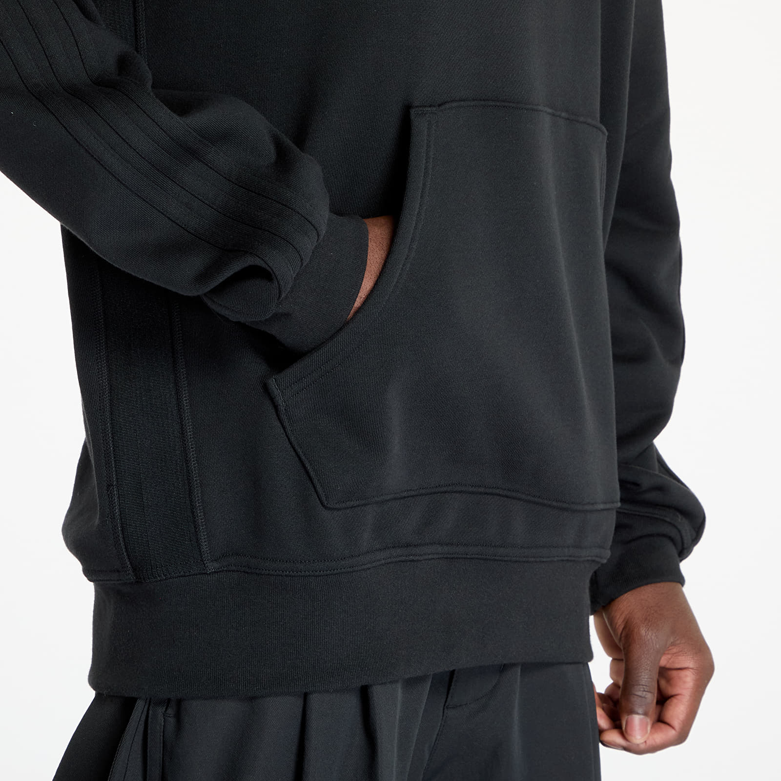 Felpe con cappuccio uomo adidas Rolling Links Hoodie Black
