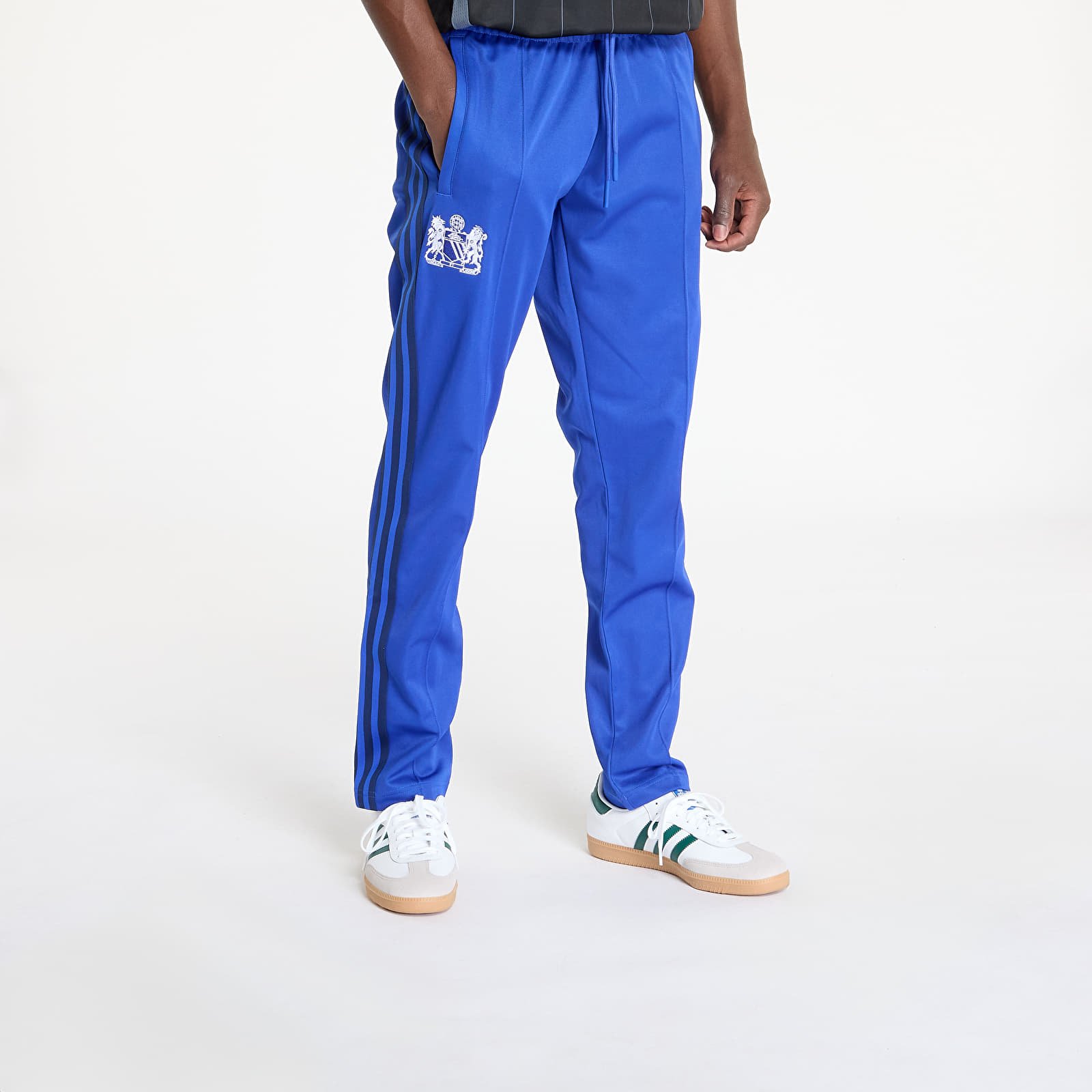 Pánské kalhoty adidas Manchester United FC George Best Track Pant Bold Blue