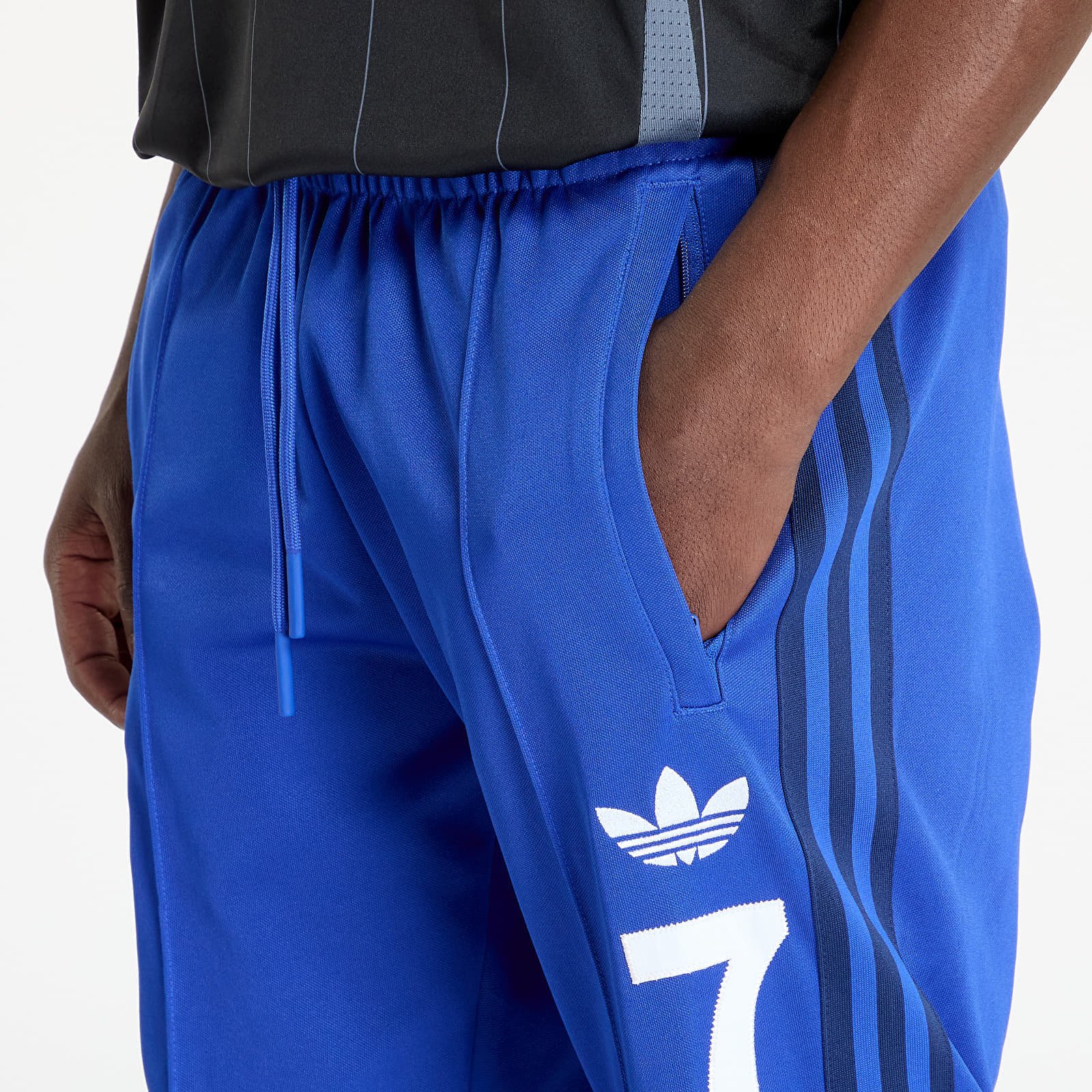 Pantaloni adidas Manchester United FC George Best Track Pant Bold Blue - 1 | YEO