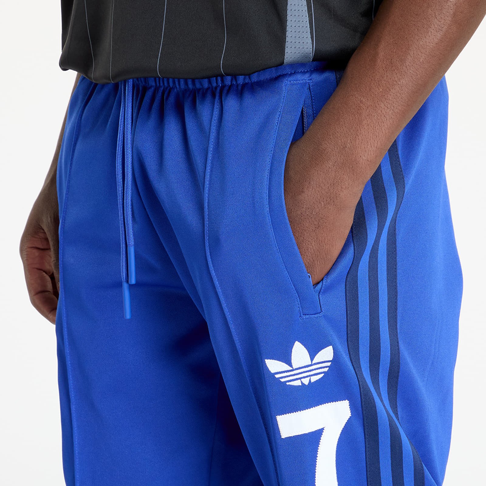 Pánské kalhoty adidas Manchester United FC George Best Track Pant Bold Blue