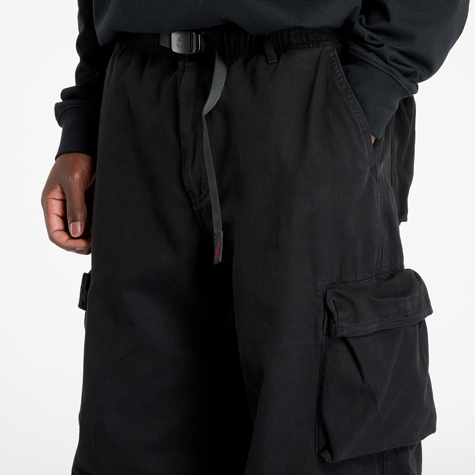 Férfi nadrágok Gramicci Rig Cargo Pant Black