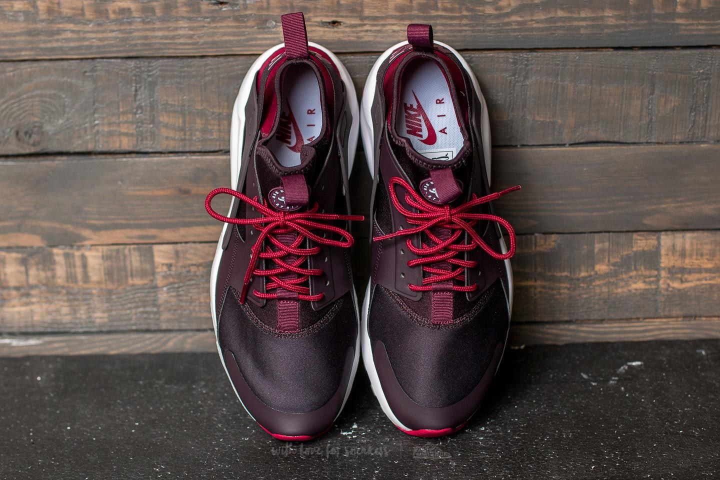 Buty męskie Nike Air Huarache Run Ultra Port Wine/ Bordeaux-Noble Red