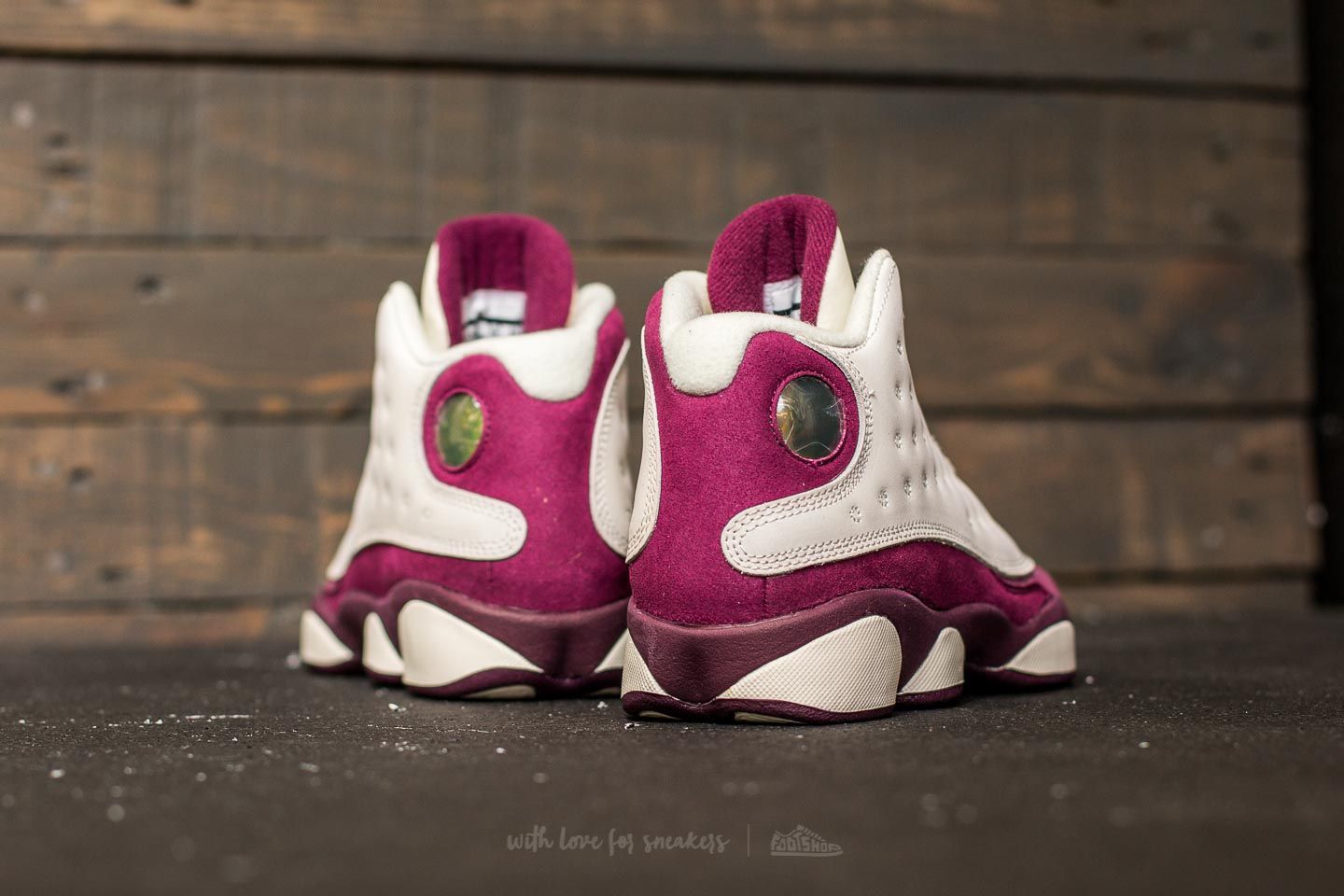 Women s shoes Air Jordan Retro 13 GG Sail Metallic Red Bronze Bordeaux Footshop