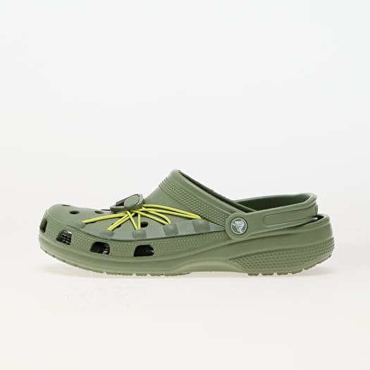 Crocs Classic Webbing Clog Moss/ Multi