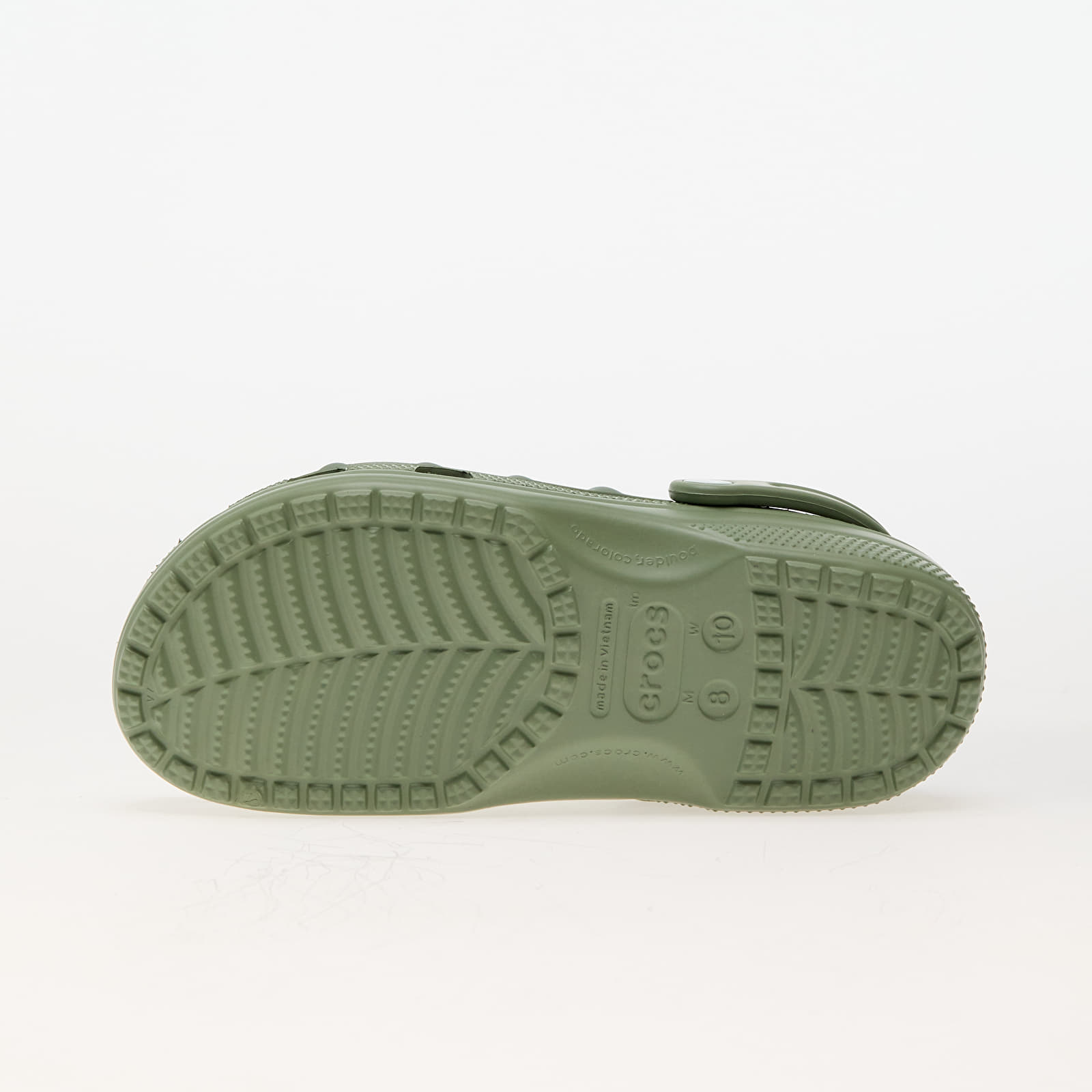 Männer Crocs Classic Webbing Clog Moss/ Multi