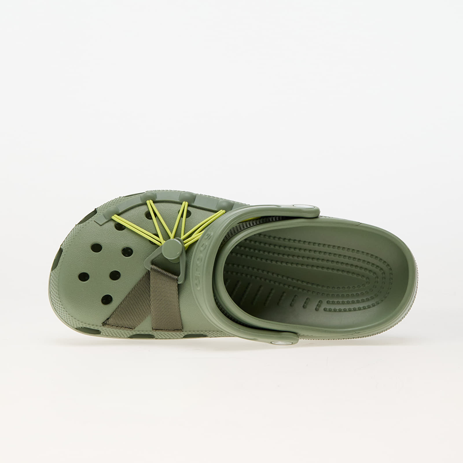 Männer Crocs Classic Webbing Clog Moss/ Multi