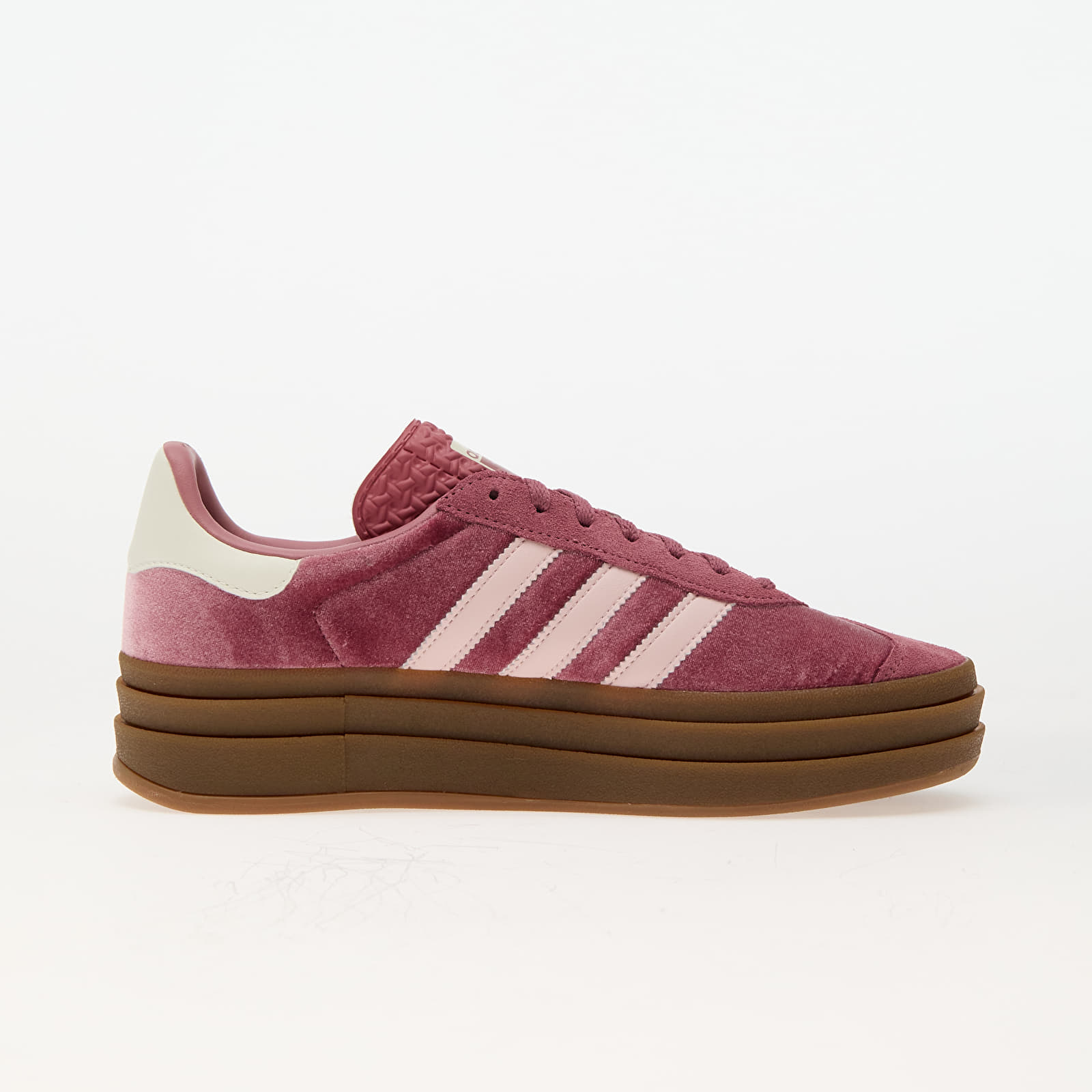Dámske topánky a tenisky adidas Gazelle Bold W Preloved Crimson/ Sandy Pink/ Off White