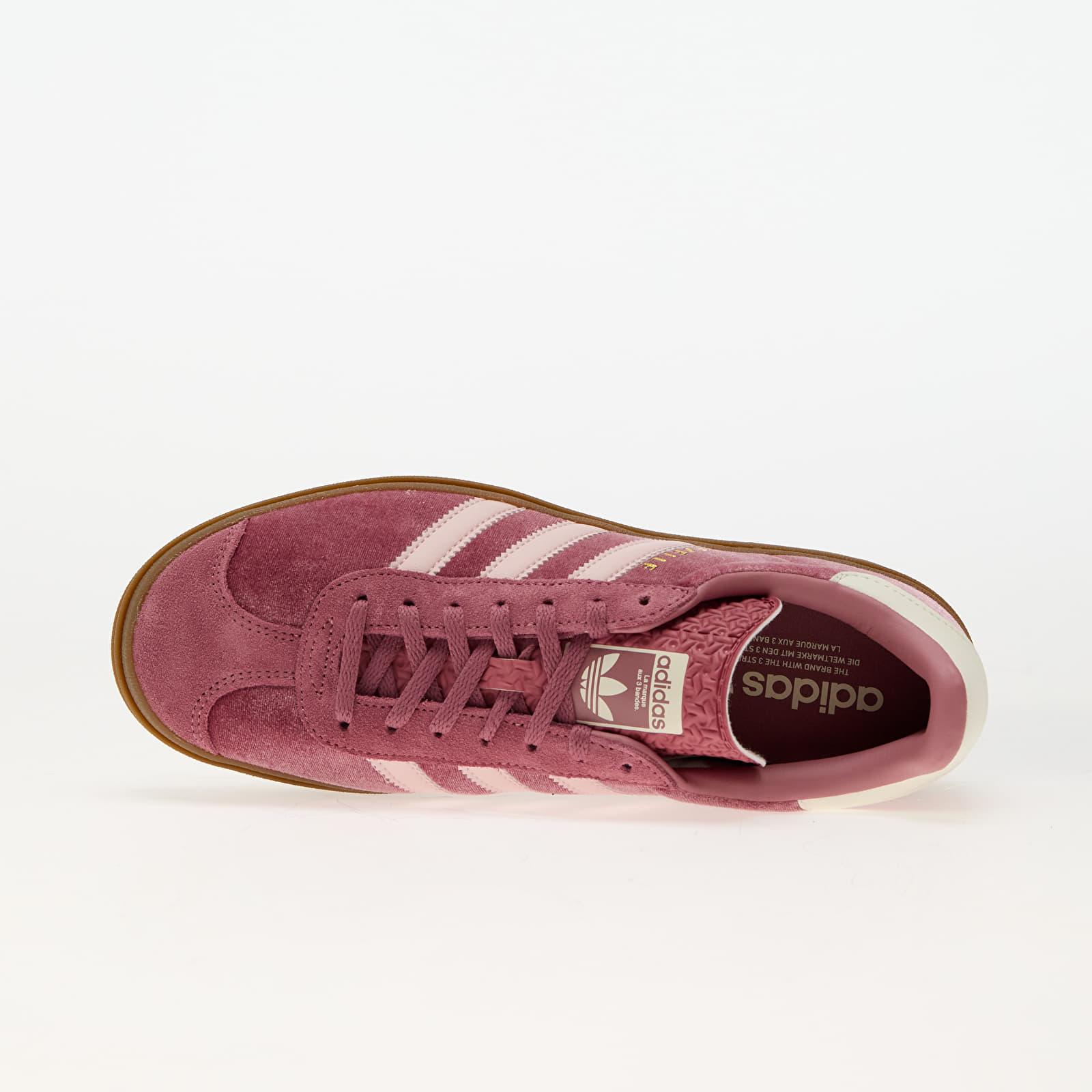 Scarpe donna adidas Gazelle Bold W Preloved Crimson Sandy Pink Off White Footshop